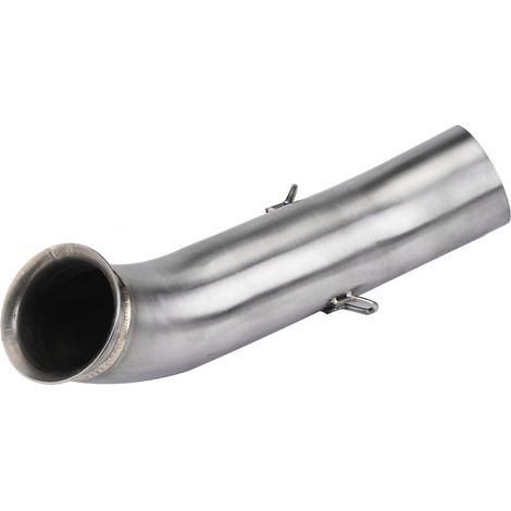Pot d'échappement complet moto, tube de liaison central pour RC390 250 390 2017-2018, système d'évacuation inox, raccord milieu, silencieux (1/5)