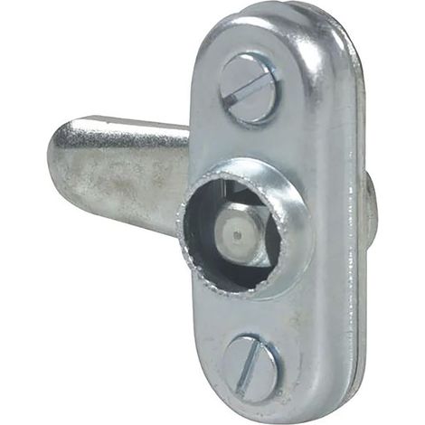 IBFM Riegel für Metalltüren/Schränke, 48 x 19 x 19 mm, Stahl verzinkt (1/3)