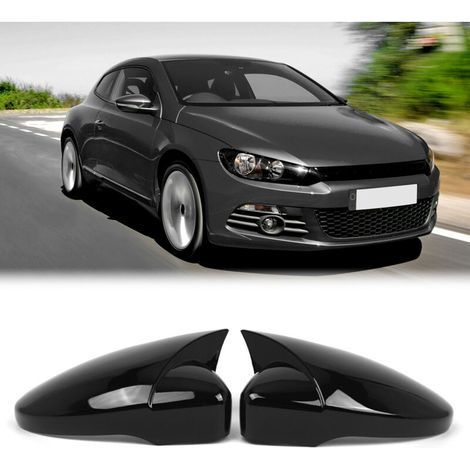 Stück Außenspiegelabdeckungen für VW 2009-2016 (OEM 3C8 857 537/538-Crezuo)