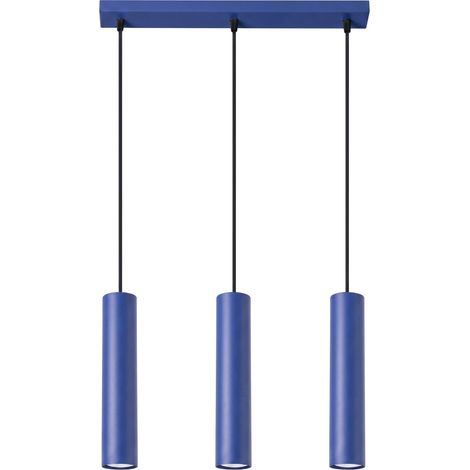 Sollux Lagos Suspension Bar, plafonnier bleu outremer, 3 x GU10 (1/5)