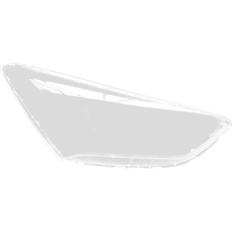 Cubierta parasol para faro delantero, cubierta transparente para lente de faro delantero, carcasa del faro derecho para modelos Grand Santa Fe 2013-2017.