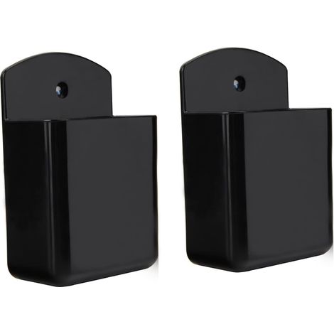 Lot de 2 supports muraux autocollants pour télécommandes de climatisation (1/4)