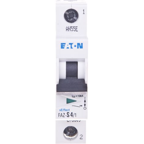 Interruptor Eaton faz-s4 1 4 A 230 V