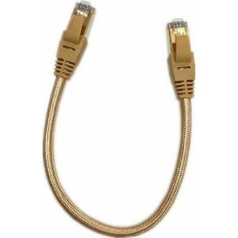 Trade Shop - Cavo Di Rete Patch Cat7e Con Connettori Rj45 Lunghezza 30cm Linq It-7004 -