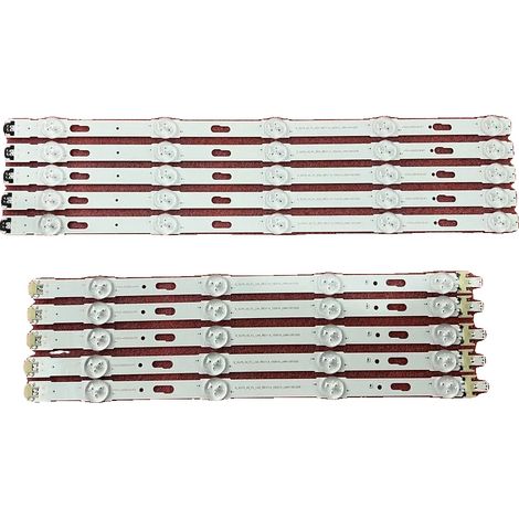 LED-Streifen, 813 mm Länge, 3V Nennspannung, kompatibel mit mehreren TV-Modellen, Lichtstrom 60, durchschnittliche Lebensdauer 100000 Stunden (1/5)