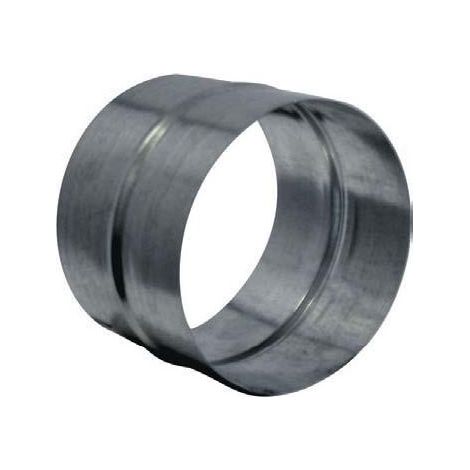 Unelvent – Manchon raccord acier 150 mm – Réducteur et manchon VMC – Raccordement réseau ventilation – Acier inoxydable