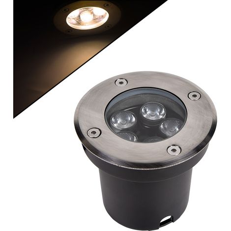 FARETTO LED SEGNAPASSO CALPESTABILE DA 5W PER ESTERNI LUCE CALDA 3000K° - IDEALE PER GIARDINI VIALETTI SENTIERI E AREE PEDONALI (1/5)