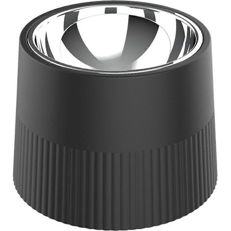 Gamelle surélevée pour chien, distributeur de nourriture surélevé avec bol d'eau amovible, noir (1/5)
