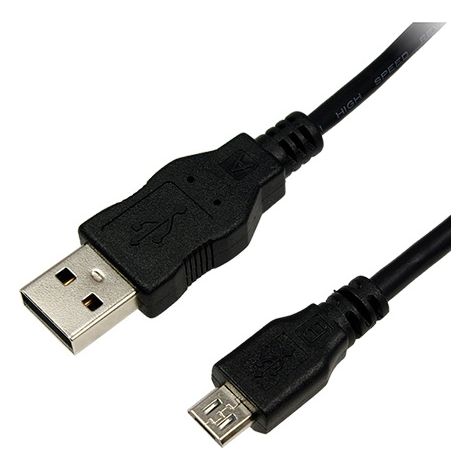 LogiLink Cavo USB USB 2.0 Spina USB-A, Spina USB-Micro-B 5.00 m Nero (1/3)