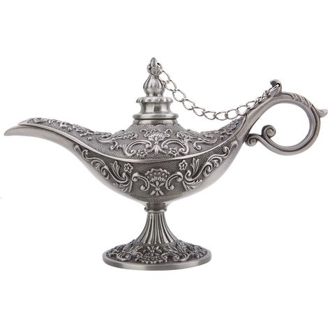 Räuchergefäß, hohle Aladdin-Lampe, Tischdekoration, Heim-Räuchergefäß (1/5)