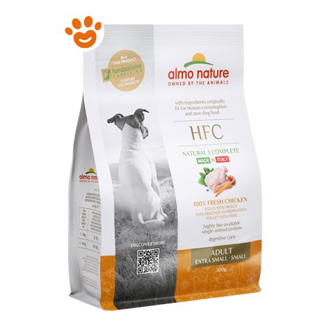 Almo Nature HFC Dog Adult Extra Small, Small Pollo - Almo Nature HFC Dog Adult Extra Small, Small Pollo - Sacco Da 1,2 Kg