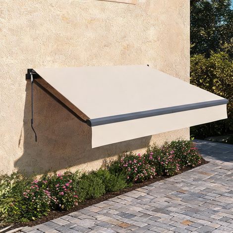 Store banne crema en aluminio Poliéster 295 x 200 x 400 cm (1/5)
