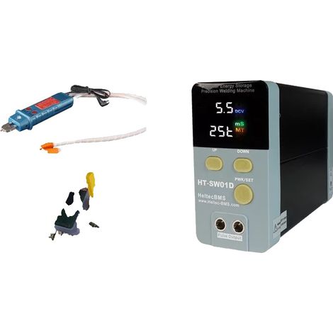 Soudeur par points, Performance haute puissance, Compatibilité de batterie polyvalente, Bleu ciel, 10A (1/2)