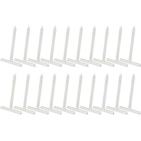 Ressorts de Suspension pour volet Roulant Fixation pour volet Roulant Ressorts de Suspension Pour Volet Roulant et (150x190mm,Blanc) (1/5)
