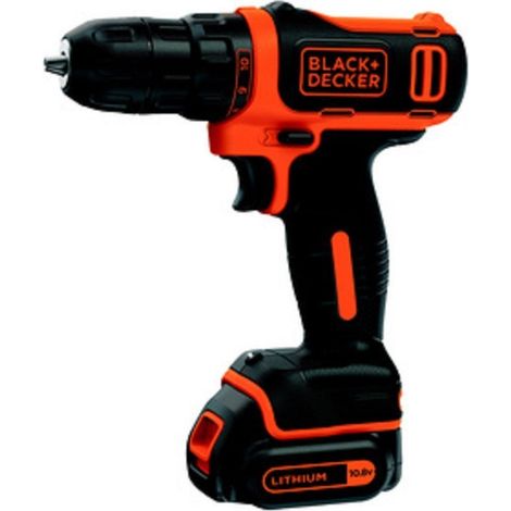 Visseuse perceuse black & decker bdcdd12k batterie lithium 10.8v - Black & Decker (1/3)