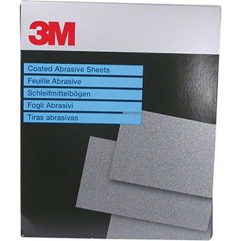 3M 1972 WETORDRY 734 ABRASIVE SHEETS P800 25 PIECES