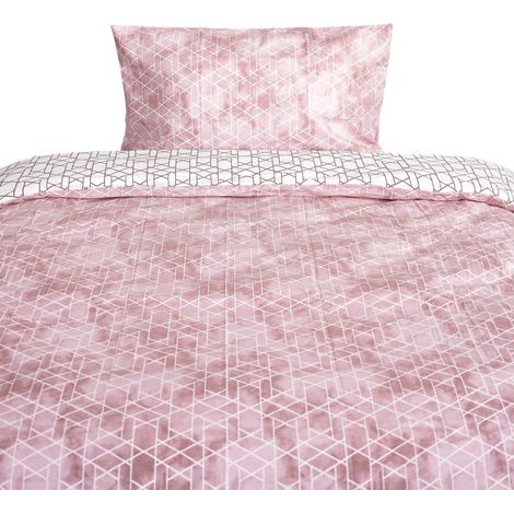 Renforcé Bettwäsche mit Reißverschluss, für Einzel- und Doppelbett 155 x 220 cm + 80 x 80 cm (1/5)