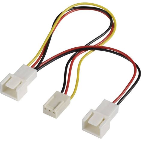 AKASA - rozbočovač ventilátoru - 3-pin (1/2)