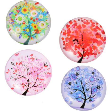 Outils de Positionnement Magnétiques 4 Pièces en Plastique pour Fourniture de Broderie, Adaptés la Création et Production de Dessin Diamant