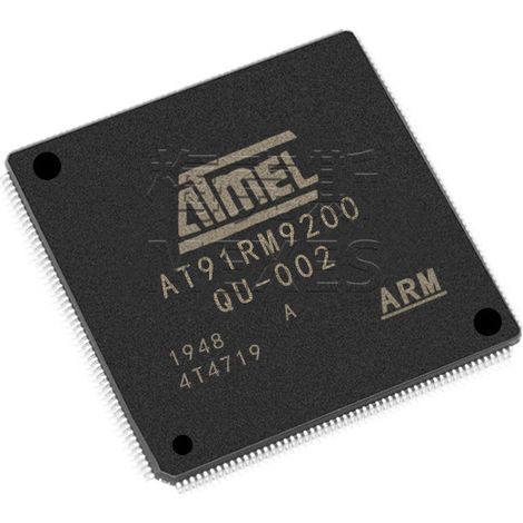 Composants électroniques de la puce AT91RM9200-QU-002 ATMEGA8-16AU, 5 unités expédiées.