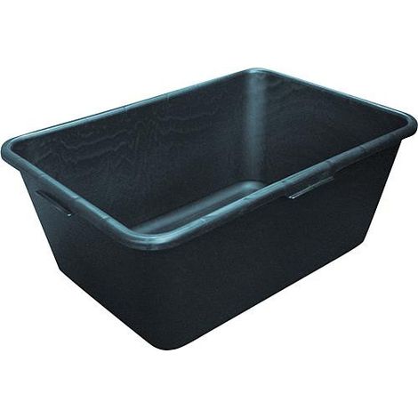 Seau a mortier 90L noir emballage : 3 pces