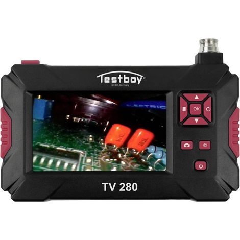 Testboy TV 280 cámara endoscópica negra cable 2 metros