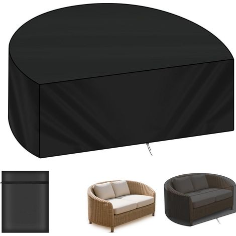 Abdeckhaube für Sonneninsel 180x90x80cm, wasserdicht, winddicht, UV-Schutz (1/5)