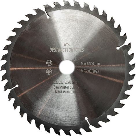 Lame de scie circulaire 230mm x 25.4mm - 40T SawMaster Series