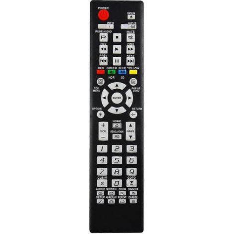 Netzwerk-Disk-Player mit 3D-Griff und Fernbedienung (1/5)