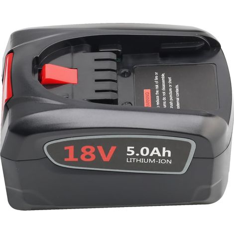 Batterie Li-ION 18V 5.0Ah pour Bosch, Compatible avec PBA PSB PSR Series, Bosch Green Power Tools Series, Équipement ménager et de Jardin, pour Outil électrique Gardena (1/5)