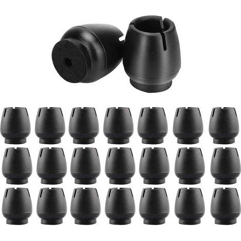 Protection Pied de Chaise, Tampon Chaise, 32 Pièces Table Antidérapant Caoutchouc de Chaise Pieds Anti-Scratches Feet Pads Protecteur avec Feutre Protecteur Caoutchouc Chaise Casquettes (12-16mm) (1/4)