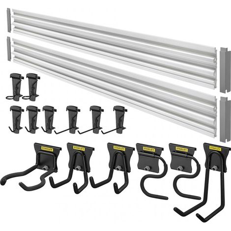 Kit organizador de herramientas Track Wall Stanley de 20 piezas (1/4)