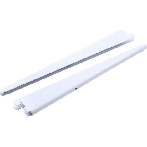 Support d'étagère en Acier, Capacité de 24kg, larg. 370mm ( Prix pour Paquet de 8 )