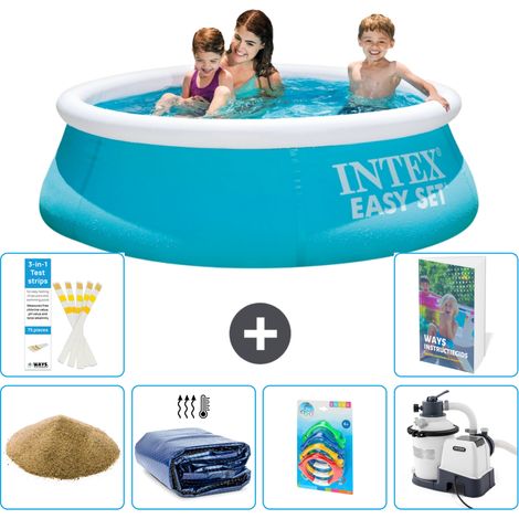 Intex Piscina Easy Set Rotonda - 183x51 cm - 7-pezzi  S36