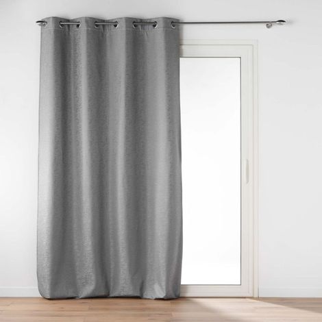Rideau Isolant Thermique "Polarine" 140x260cm Gris (1/5)