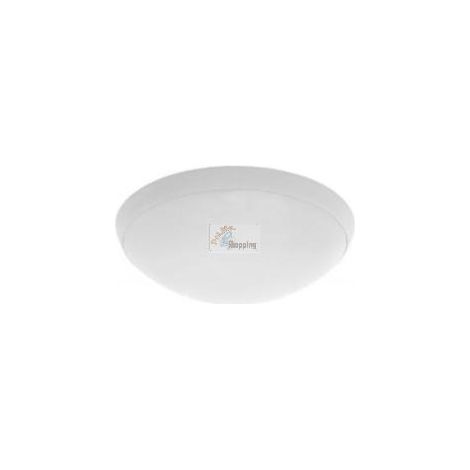Plafoniera Camea 1x75W E27 230V con sensore RCR IK10 IP44 Classe Milky 202452 (1/5)