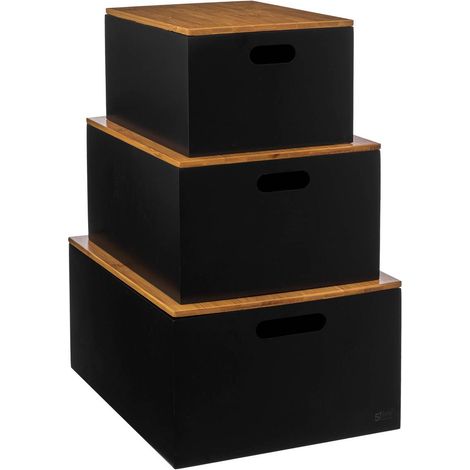 3 cajas bava de bambú negro - 5five (1/7)
