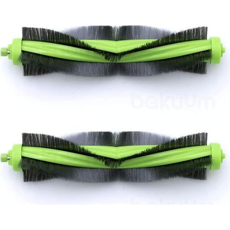 Set di 2 rulli principali e spazzola centrale per iRobot Roomba Combo R1138 / R111840. Pacchetto di ricambi e accessori per robot aspirapolvere. (1/5)