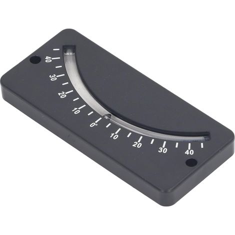 Clinomètre à Tube Inclinomètre Compact à Boîtier ABS - Testeur de 40 à 40 Degrés pour la Mesure Horizontale des Micro-angles (1/5)