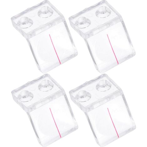 Plastique Loupe de Menuiserie pour Alignement à Double Trou (1/5)
