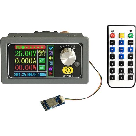 Regulador de voltaje CC XY5008/XY5008-W, fuente de alimentación ajustable para CNC, módulo reductor de voltaje y corriente constantes, 400 W, 50 V, 8 A, convertidor reductor variable para laboratorio. (1/5)