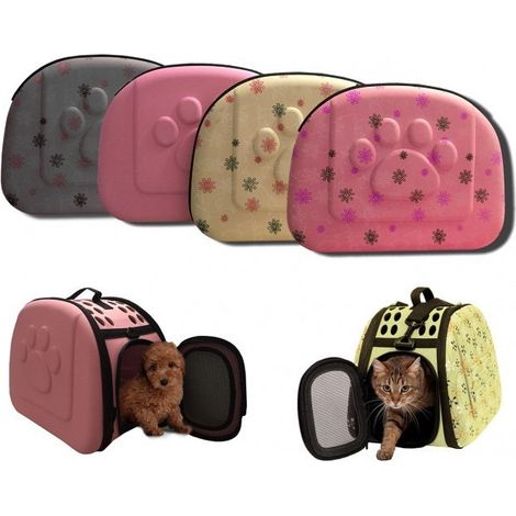 TRADE SHOP - Trasportino A Borsa Per Cani E Gatti Animali A Tracolla Portatile Richiudibile - (1/5)