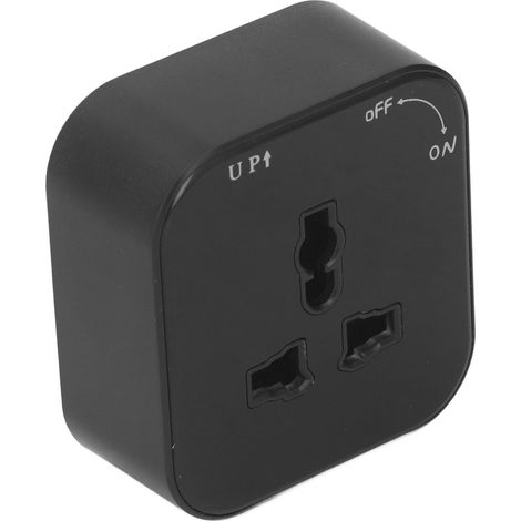 Aufputzsteckdose mit Kontrollleuchte, Universalanschluss, 250 V, 13 A (1/5)