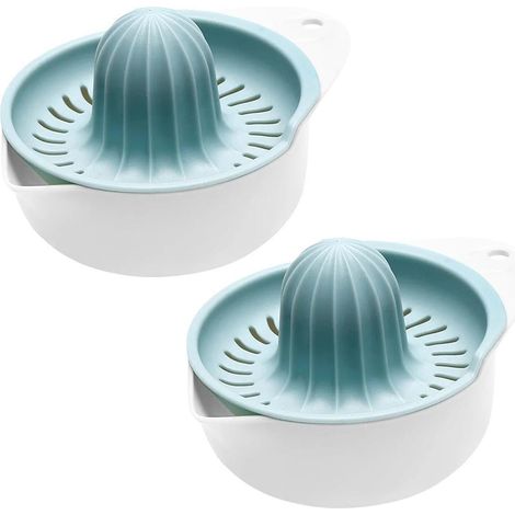Lot de 2 presse-citrons manuels portables pour usage domestique (1/5)