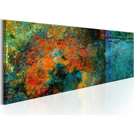 Tableau Imprimé "Metal Kaleidoscope" 40 x 120 cm (1/2)