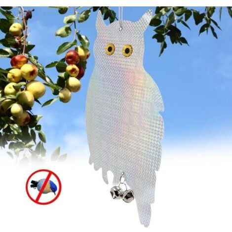 Vogelabwehr-Bereichswerkzeug - PVC-Eulenabwehrgerät, 2 Stück zum Schutz und zur Abschreckung von Vögeln. (1/5)
