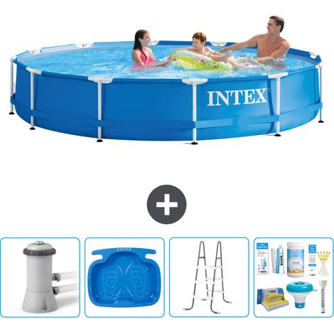 Frame Pool Rund - 366x76 cm - 5-teilig  S22471 (1/4)