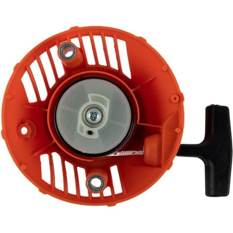 1 - Lanceur à tirette - Démarreur à rappel - Pour moteurs débroussailleuse - Compatible modèles 124L 128LDX - Rouge (1/5)