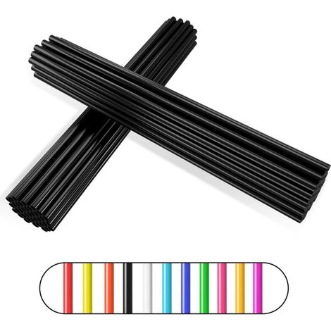 Couvre Rayon, 72 Pièces Vélo Parlé Peaux Jantes Roue Garniture Enveloppe Couverture Décoration Protecteur Tuyau Moto Motocross Pit Dirtbike(Noir) (1/5)