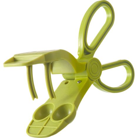 Snocciolatore per ciliegie a doppia testa per una facile rimozione - Verde 1 (1/2)